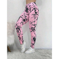 Calça Legging Marmorizada rajada fitness academia