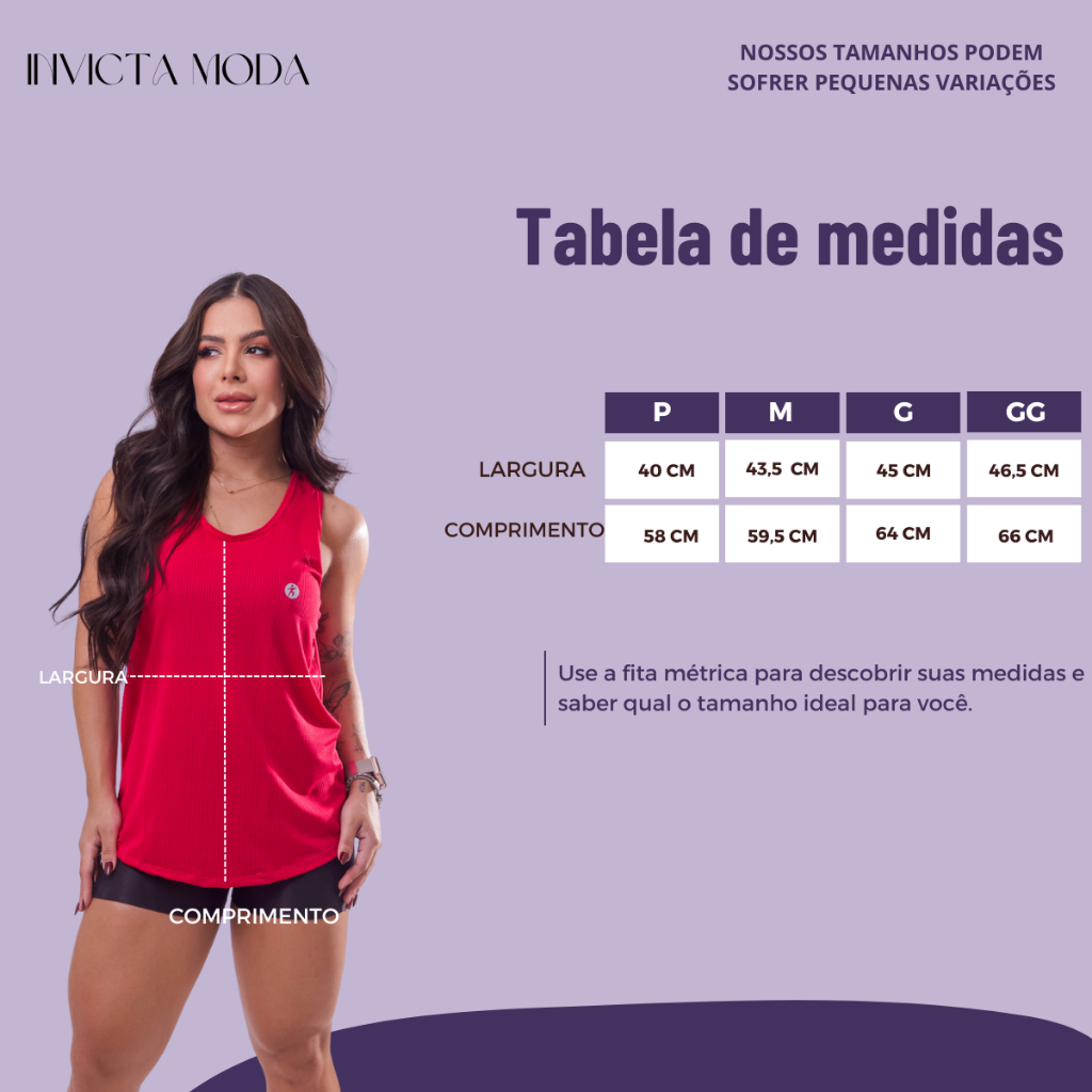 KIT 4 Regata Dry Fit Feminina Academia Costas Nadador Esportiva Lisa Treino Fitness Leve Treino Mais UNIDADE