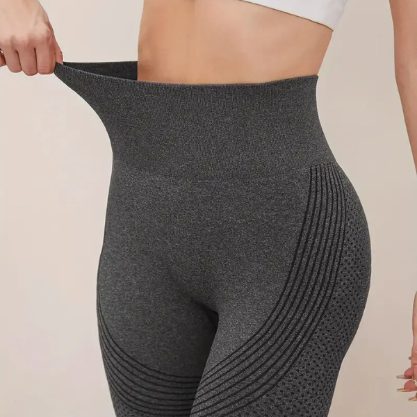 Kit 3 Calças Legging Feminina Academia Fitness Cintura Alta Levanta Bumbum Zero Transparência